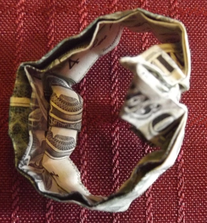 Joshua's-Origami-Folded-$1-Bills